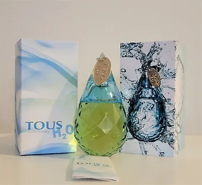 Tous H2O By Tous 3.4 Oz / 100 Ml Spy Edt Perfume For Women Femme Her Vintage • $39.10