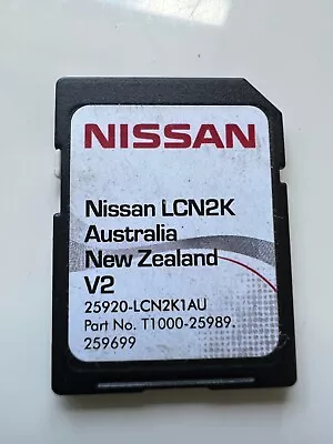 Nissan Lcn2k Australia & Nz Sd Card/ Sd Map Card/ Nav/sat/gps 25920-lcn2k1au • $170