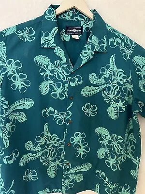 Vintage Prince Kuhio Hawaiian Shirt 2xl Made In Hawaii Cotton Free Shipping • $29.33