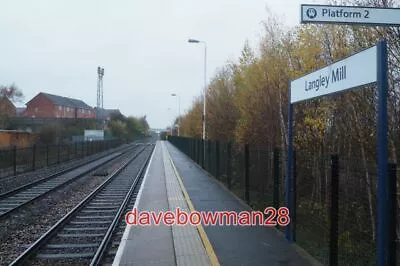 Photo  Platform 2 Langley Mill Station  2020 • £2.20