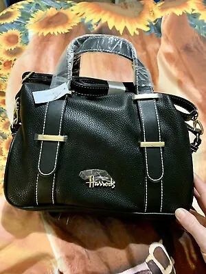 Harrods Black Medium Women's Handbag From Knightsbridge London • $120