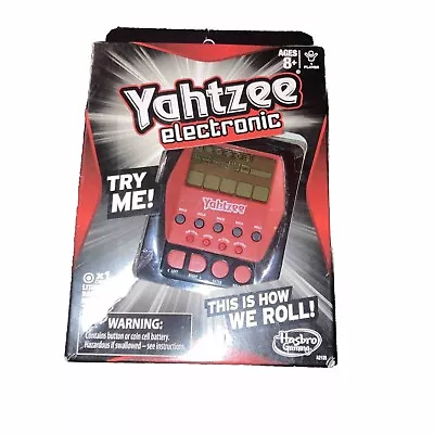 Hasbro Yahtzee Handheld Digital Game • $15.99