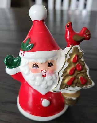 Vintage Napcoware Porcelain Christmas Santa Bell • $12.99