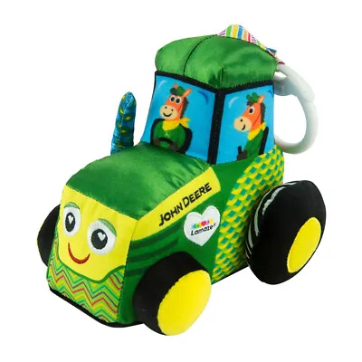 $28 • Buy Lamaze John Deere Tractor Clip & Go 13cm Plush Crinkle Interactive Toy Baby 0m+