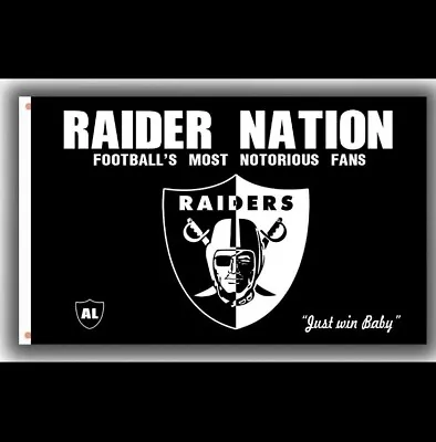 Raiders FLAG 3X5 Las Vegas Raider Banner  Free Shipping. Usa Seller !!!! • $13