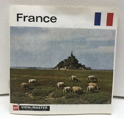 France GAF View-Master Nations Of The World Series Stereo Picture Reel Set C-230 • $21.99