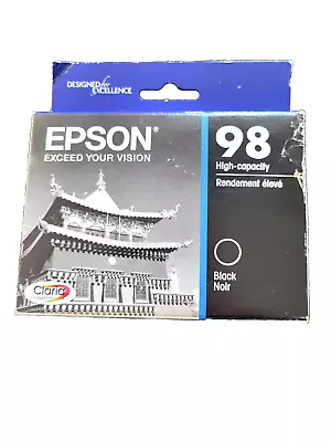 Epson 98 Black Ink Cartridge  EXP  7/2020 • $14.50