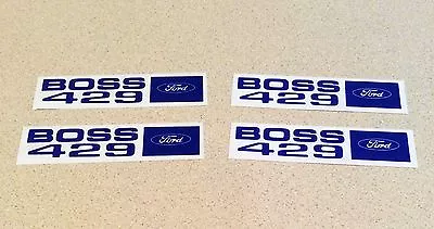 Two Pairs! New  Boss 429  Ford Valve Cover Type Decals. Mint Two Pairs! NASCAR! • $29.95