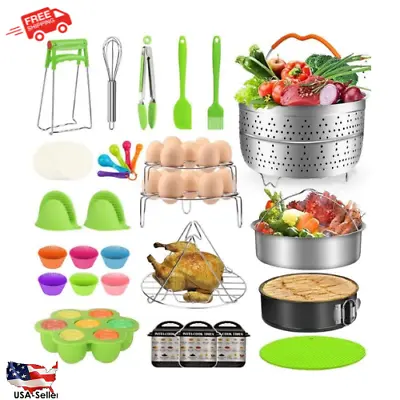 Electric Pressure Cooker Accessories Set For Instant Pot Steamer Basket 98 Pc • $38.72