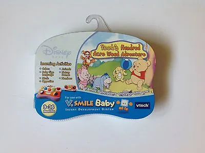 NEW Disney V. Smile Baby V Tech Winnie The Pooh Smartridge 9-36 Mo • $5