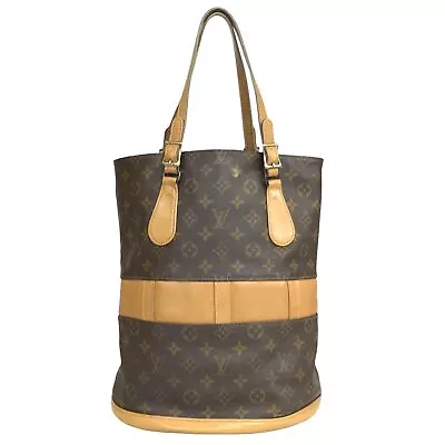 Louis Vuitton Bag Handbag Leather Monogram Baguette GM T42238 Authentic • £0.80