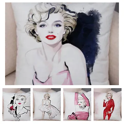 Marilyn Monroe Cushion Covers. 45cm X 45cm. Soft Fabric. AUSSIE SELLER • $11.99