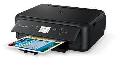 $80 • Buy Canon TS5160 Pixma Home All-in-One Printer (A4) W. Wifi - Black - 100 Sheet-Tray
