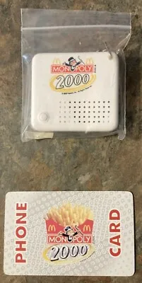 Rare 2000 McDonalds Monopoly  Cha-Ching  Key Chain And Phone Card • $19.99