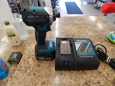 Makita XDT131 18V Cordless Impact Driver - Blue (Seller Refurbished) • $50