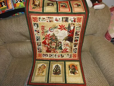 Christmas Past Fabric Panel - 44x23 • $8.99