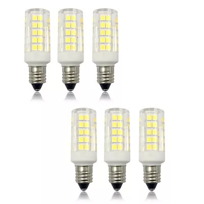 6pcs E11 Led Bulb 64-2835 Ceramics Light 5W Ceiling Fan Lamp White/Warm White #H • $15.99