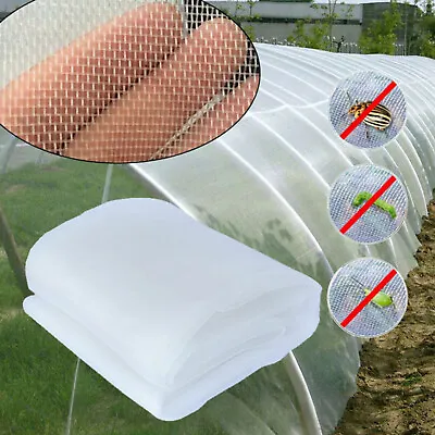 Garden Netting Plant Cover Mosquito Insect Bird Net Ultra Fine Mesh F Vegetable • $9.65