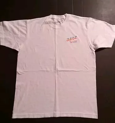 D.A.R.E Rainbow Embroidered Men's White T Shirt Size Large  • $15