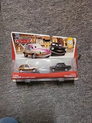 Disney Pixar Cars 2 Tubbs Pacer With Paint Spray & Tolga Trunkov Lemons • $15.50