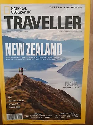 National Geographic Traveller Magazine New Zealand Holiday Hike Jan/Feb 2023 • £7