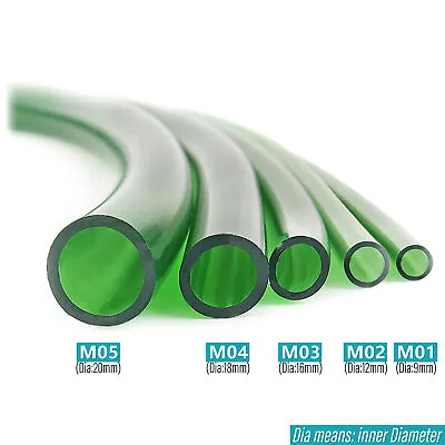 Translucent Green Durable PVC Aquarium Fish Tank Pump Water Tube Pipe • $16.63