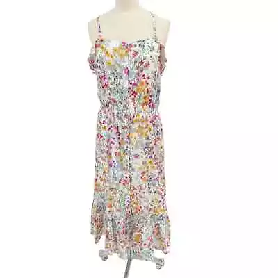 NWT J Jill Dress Summer Garden Floral Sleeveless Size XSP • $36