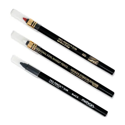 Mehron Pro-pencil Slim Creme Face Body Outlining Fine Lines Pencil Clown Makeup! • $7.95