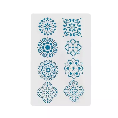 Wood Burning Stencil Flowers Stainless Steel Metal Stencils Template • $12.69