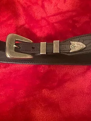 Ranger Belt 4 Piece Sterling Mid Century Rare Yell Newman Nevada • $399