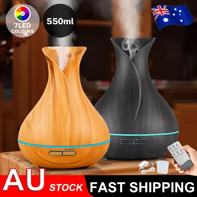 $21.69 • Buy LED Aroma Aromatherapy Diffuser Essential Oil Ultrasonic Air Humidifier Purifier