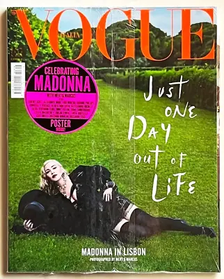 MADONNA VOGUE ITALIA Cover #2 Magazine 2018 Mert & Marcus Photo Shoot Sealed • $25.20