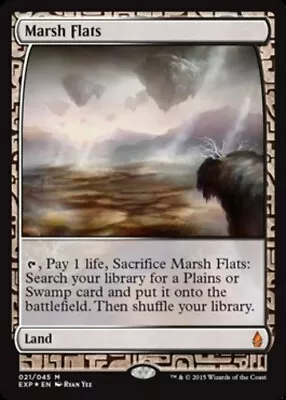 Marsh Flats - Foil PL/MP English MTG Battle For Zendikar • $64.24