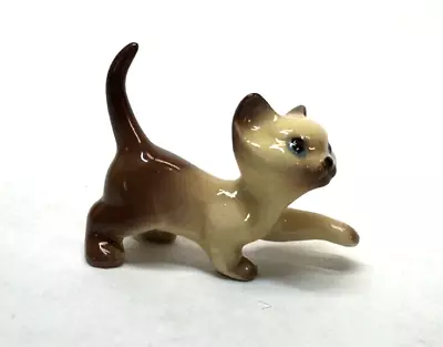 Hagen Renaker Siamese Kitten Walking Rare Dealer Sample Kent Smith Collection • $9.99