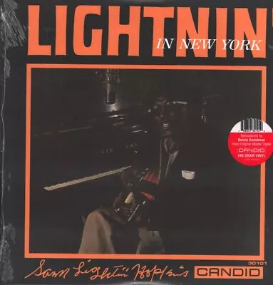 Lightnin' Hopkins Lightnin' In New York LP Vinyl USA Candid 2022 180g Vinyl • £18.26