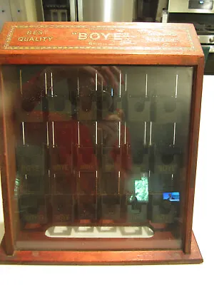 Vintage Boye Needle Store Display Case Sewing Cabinet • $175