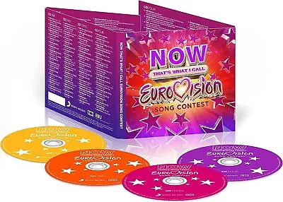 NOW That's What I Call Eurovision Song Contest (4CD) Various Artists New • £4.76