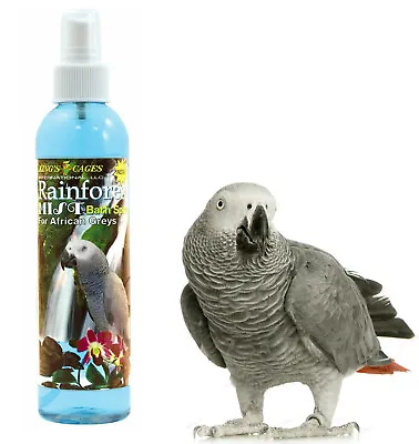 Rainforest Mist 240ml  African Grey & Amazon Pet Bird Bath Feather Plume Spray • £13.99