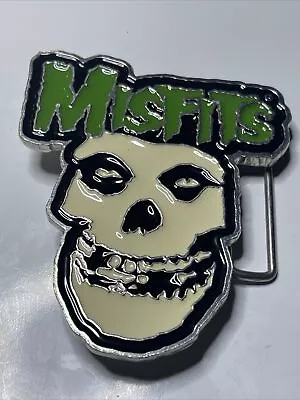 Misfits Punk Band Belt Buckle: Licensed Mint Condition Vintage 2004 Very Rare • $39