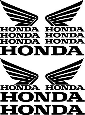 HONDA Belly Pan / Fairing / Tank Vinyl Decal Stickers - Motorbike Motorcycle • £6.89