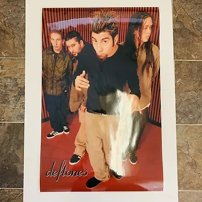 $73.64 • Buy Deftones Group Shot Poster LAMINATED 1998 Around The Fur Rock Vintage Metal Rock