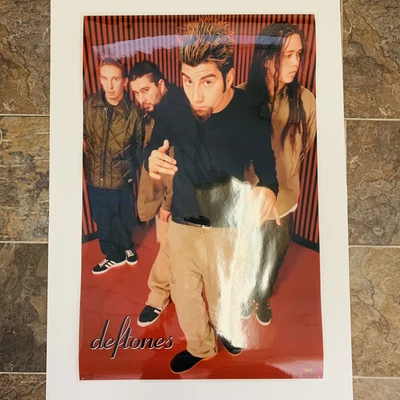 $73.64 • Buy Deftones Group Shot Poster LAMINATED 1998 Around The Fur Rock Vintage Metal Rock