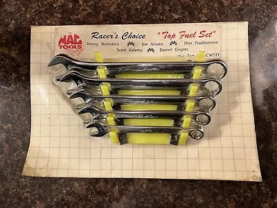 NEW Vintage Mac Tools Racer’s Choice Top Fuel 5 Wrench Set Racing Amato Etc • $75