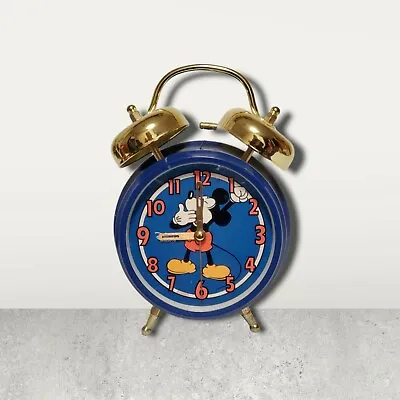 Disney Quartz Mickey Mouse Alarm Clock Working • £33.77