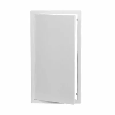 White Metal Access Panel 250mm X 500mm Galvanised Steel Inspection Door Flap • £18.99