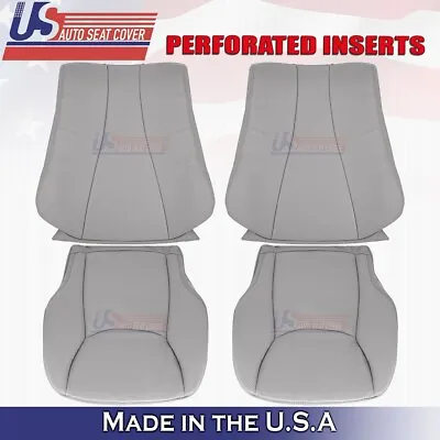 2000 To 2006 For Mercedes Benz S430 Front Set Bottoms & Tops Leather Cover Gray • $655.49