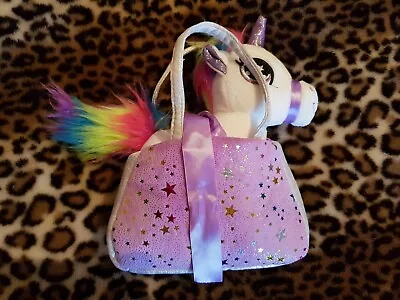 Unicorn Plush Toy In Bag • £1