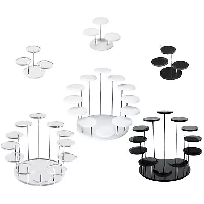 Multi-Layer Acrylic Ring Display Stand Jewelry Holder Rack For Earring Necklace • $12.80