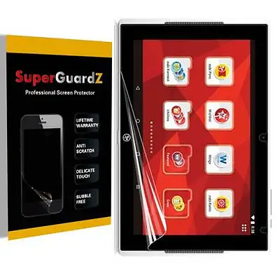 4X SuperGuardZ Clear Screen Protector Shield Guard Armor For Nabi Elev 8 • $5.99