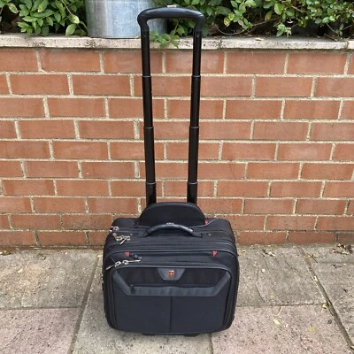 £46.99 • Buy Wenger Swiss Gear Wheeled Laptop Case With Handle Travel Bag, Cabin Bag, Flight